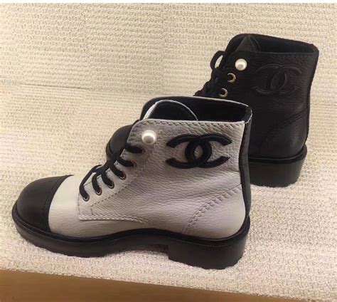 chanel heels boots|chanel black canvas heel boots.